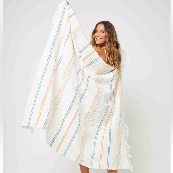 l*space Other - L Space Kimana Beach Blanket Juniper Stripe